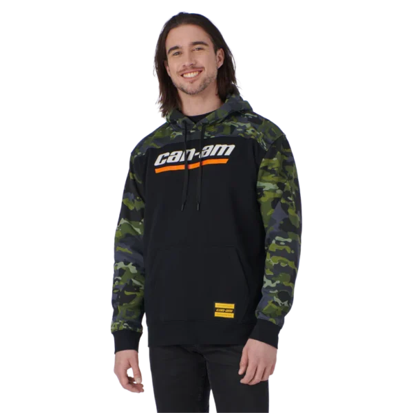 Sudadera Can Am Negro Camo